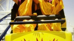 Monks on a roller coaster