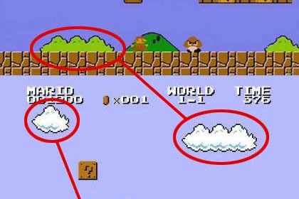 Mario Clouds