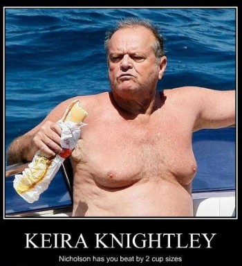 Keira Knightley, Jack Nicholson Motivator