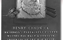 The Baseball Box Score was First Developed by Henry Chadwick