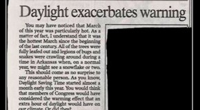 It’s “Daylight Saving Time” Not “Daylight Savings Time”