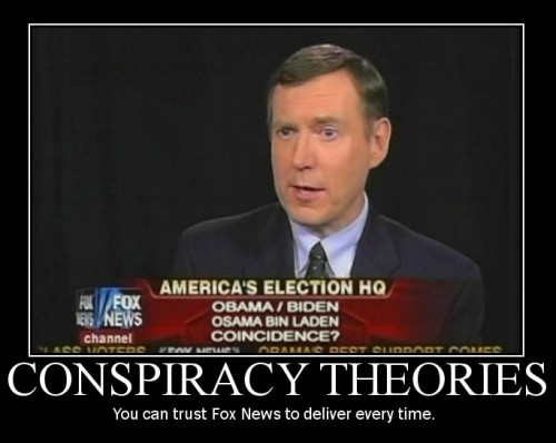 Conspiracy Theories Demotivator