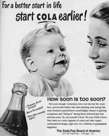 Funny Vintage Soda Ad