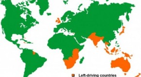 Why Some Countries Drive on the Right and Some Countries Drive on the Left