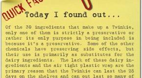 What a Twinkie is Made Of