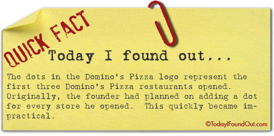 What The Dots In The Domino S Pizza Logo Represent