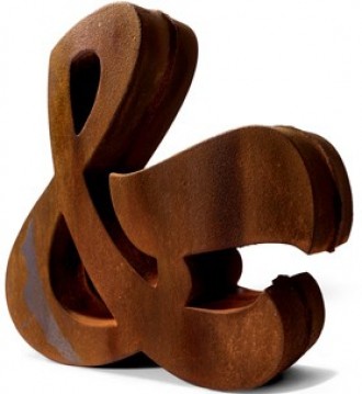 wood ampersand