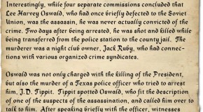 November 22: President John F. Kennedy Assassinated