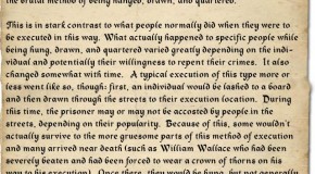 January 19th: The Last Leader of the Fifth Monarchy Men is Hanged, Drawn, and Quartered in London