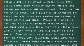 How Eric Clapton Got the Nickname “Slowhand”