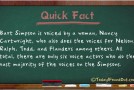 Bart Simpson is Voiced by a Woman