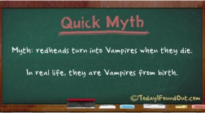 In Greek Mythology, Redheads Turn into Vampires When They Die