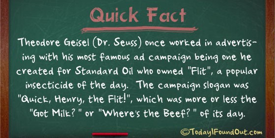 Dr. Seuss Facts