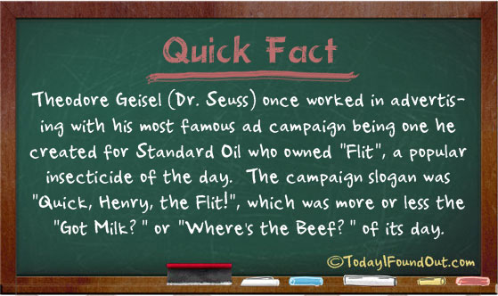 Dr. Seuss Facts