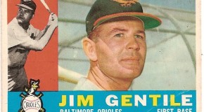 Jim Gentile Becomes the First Major League Baseball Player to Hit a Grand Slam in Back to Back Innings