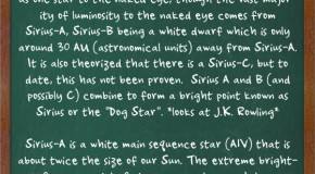 Sirius-A is the Brightest Extrasolar Star Visible to the Naked Eye from Earth