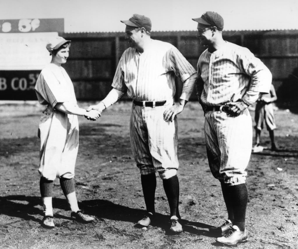 There Once was a 17 Year Old Girl Who Struck Out Babe Ruth and Lou Gehrig B...