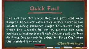 When The Call Sign ‘Air Force One’ Was First Used