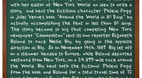 Two Pioneering Female Journalists Raced Each Other To Beat The Fictional Character Phileas Fogg from “Around The World In 80 Days” in 1889