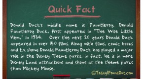 Donald Duck’s Middle Name