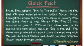 The First Music CD Ever Released In The United States.