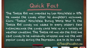 Tootsie Rolls Were Added To Soldiers Field Rations During World War II