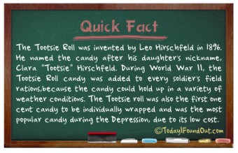 TIFO Quick Fact - Tootsie Roll Fact