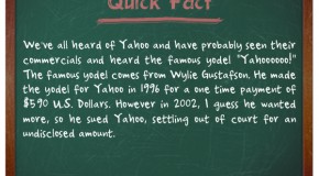 Where The Famous Yahoo Yodel Comes From