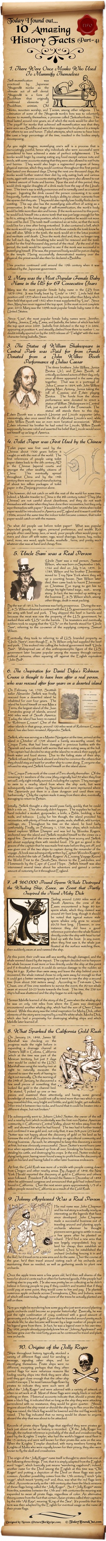 10 Amazing History Stories Part 4