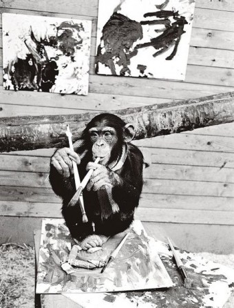 monkey-artist