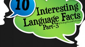 10 Interesting Language Facts (Part-3)