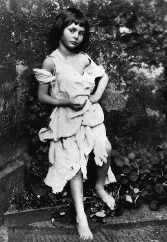 Alice Liddell who helped inspire "Alice's Adventures in Wonderland"