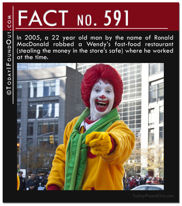 Ronald MacDonald Fact