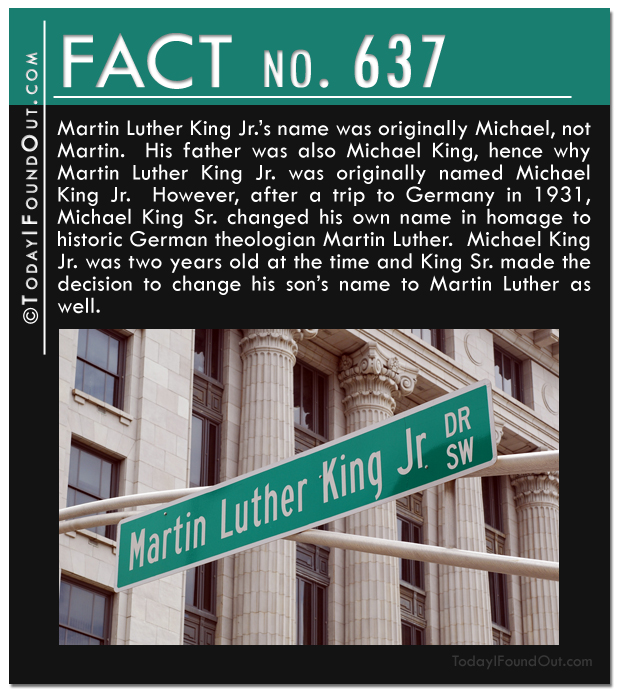 Martin Luther King's Real Name