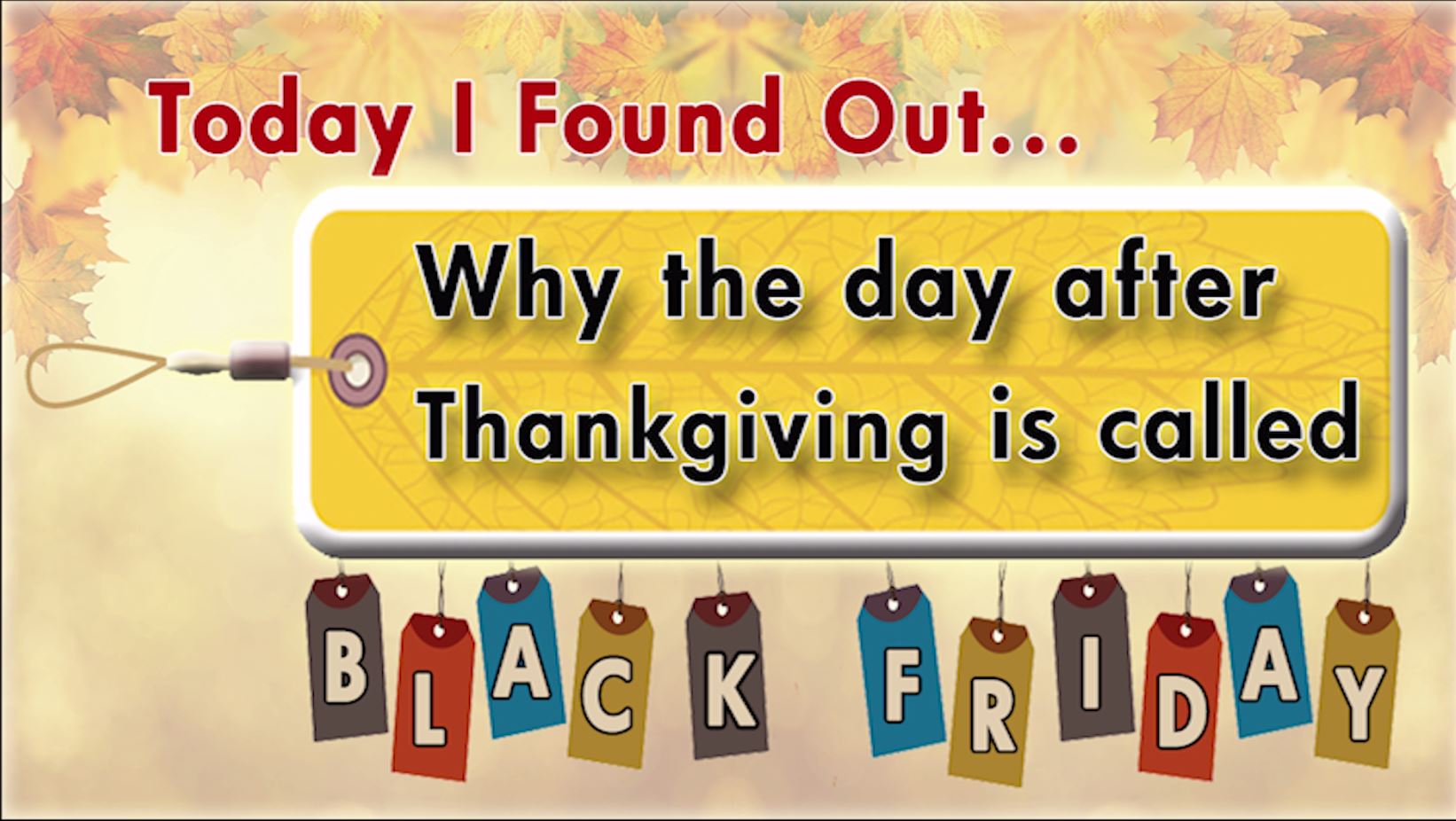 Why the Day After Thanksgiving is Called "Black Friday" - What Is The Sale Day After Black Friday Called