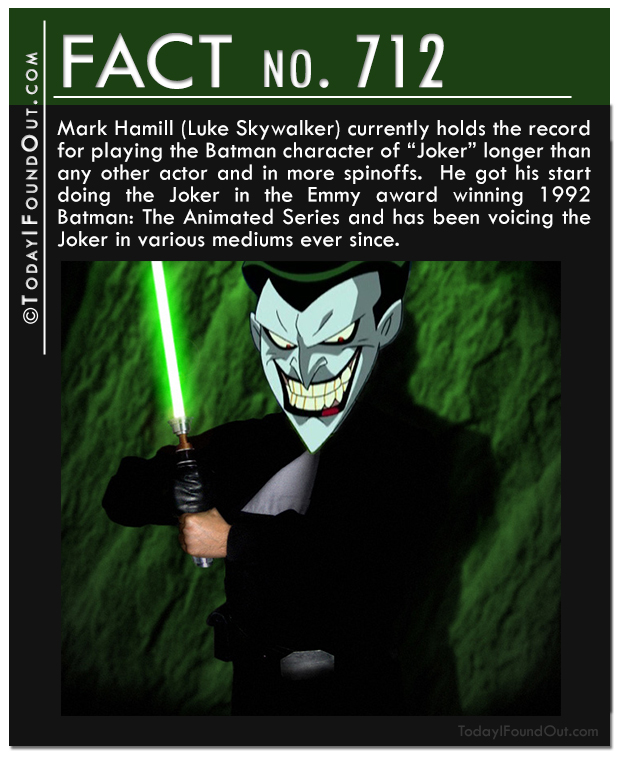 Mark Hamill as the Joker