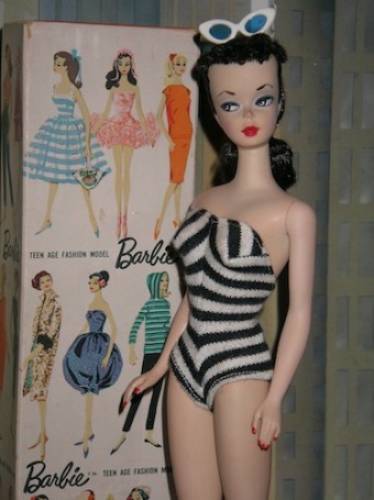The First Barbie, Sold in Blonde and Brunette