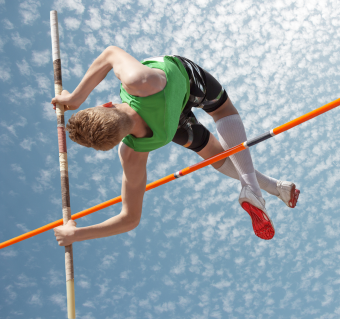 pole-vaulting