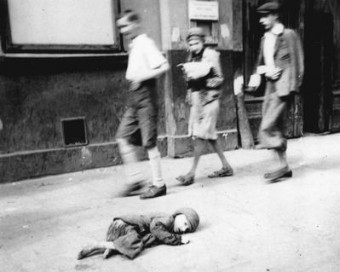 A Dying Child in the Warsaw Ghetto