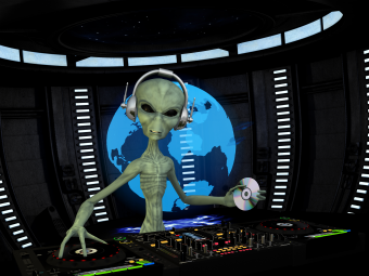 alien-DJ