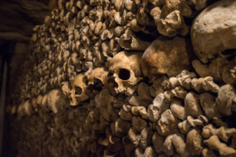 paris catacombs