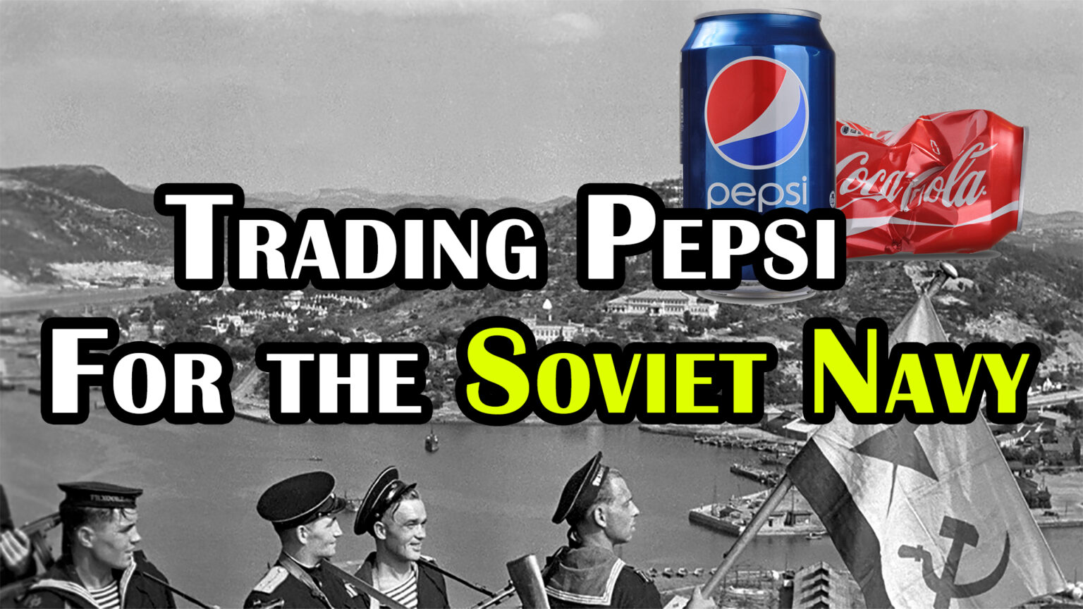 That Time a Russian General Invented Clear CocaCola, and Pepsi had One