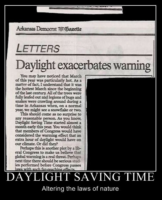 It’s “Daylight Saving Time” Not “Daylight Savings Time”