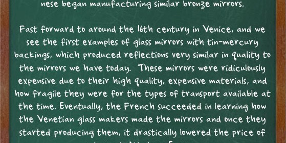 History of Mirrors