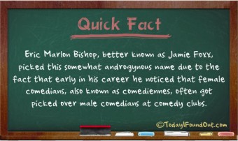 Jamie Foxx's Real Name is Eric Marlon Bishop