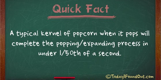 Popcorn Facts