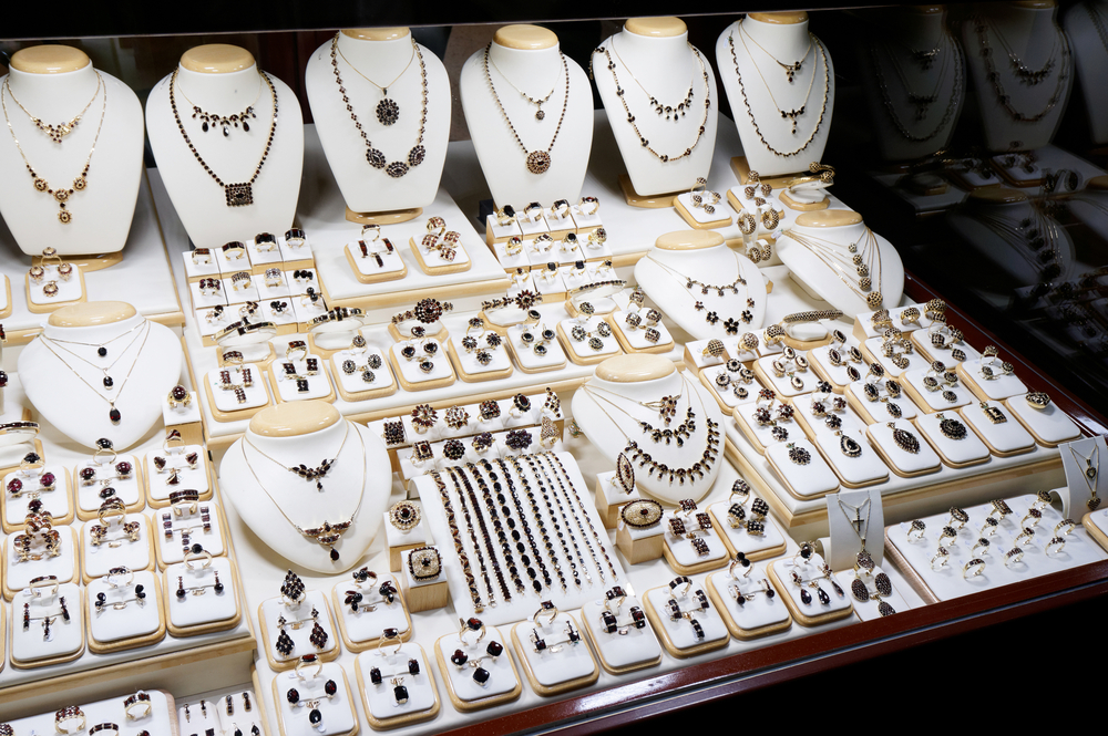Jewelry Market Display Stock Photo Download Image Now Jewelry, Retail ...