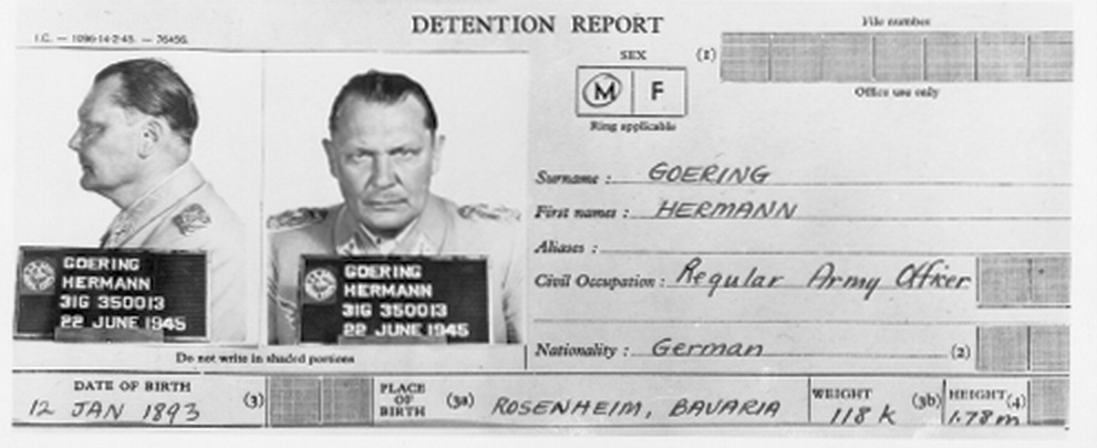Hand Goring This Day in History: October 15th- A Tale of Two Brothers, Hitler's ...