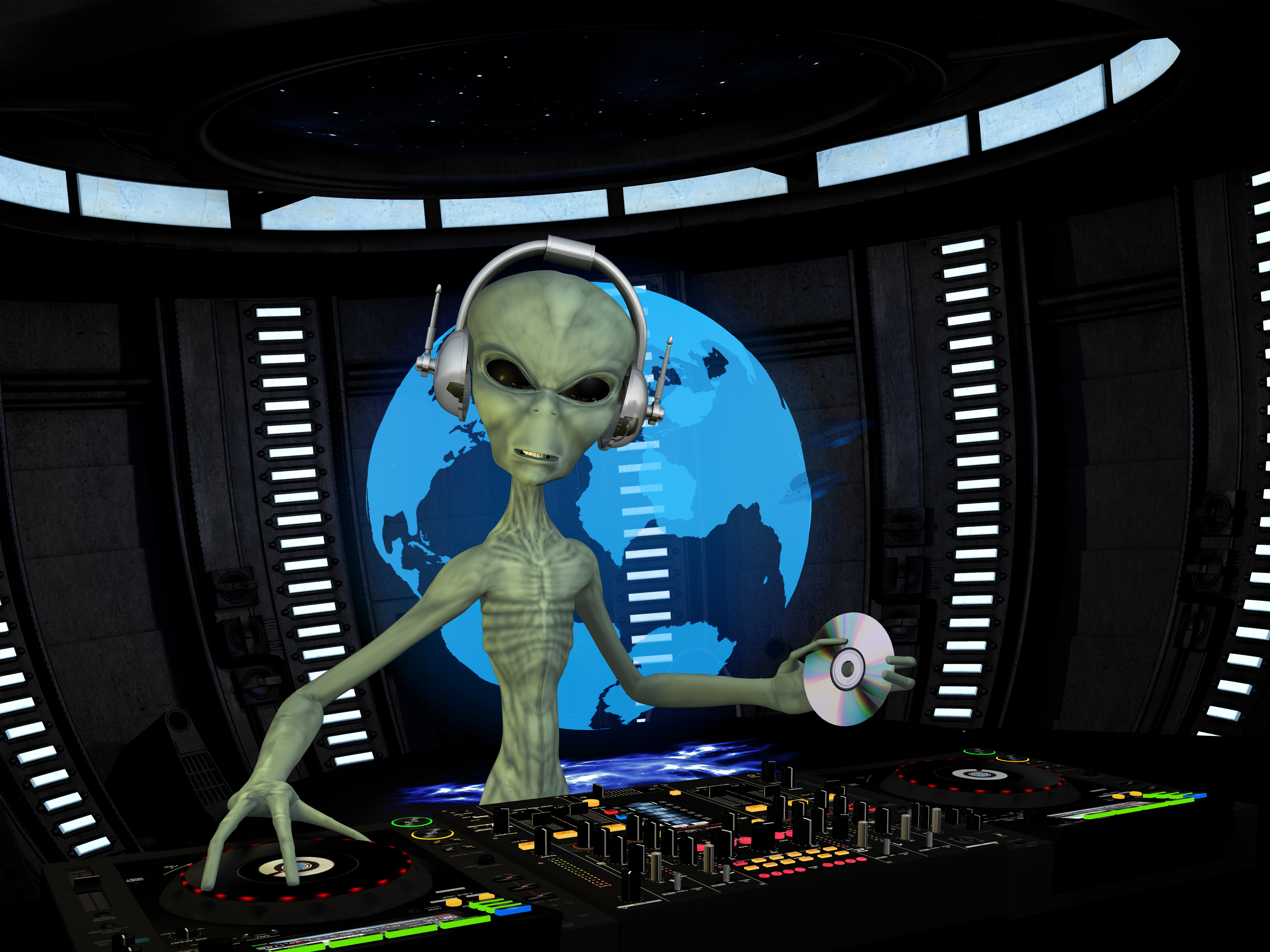 aliens in spaceship aliens in spaceship
