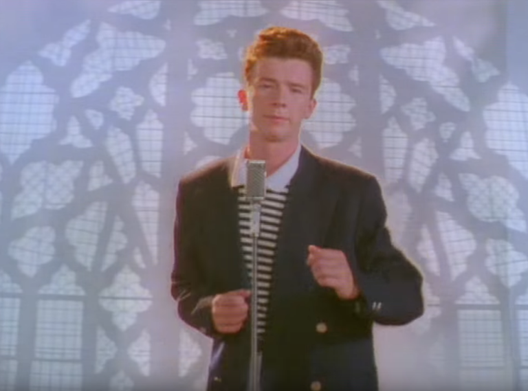 Rick Astley Rolled